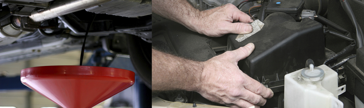 Oil & filter changes